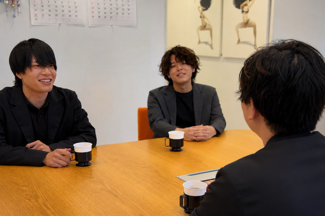 社員同士の対談